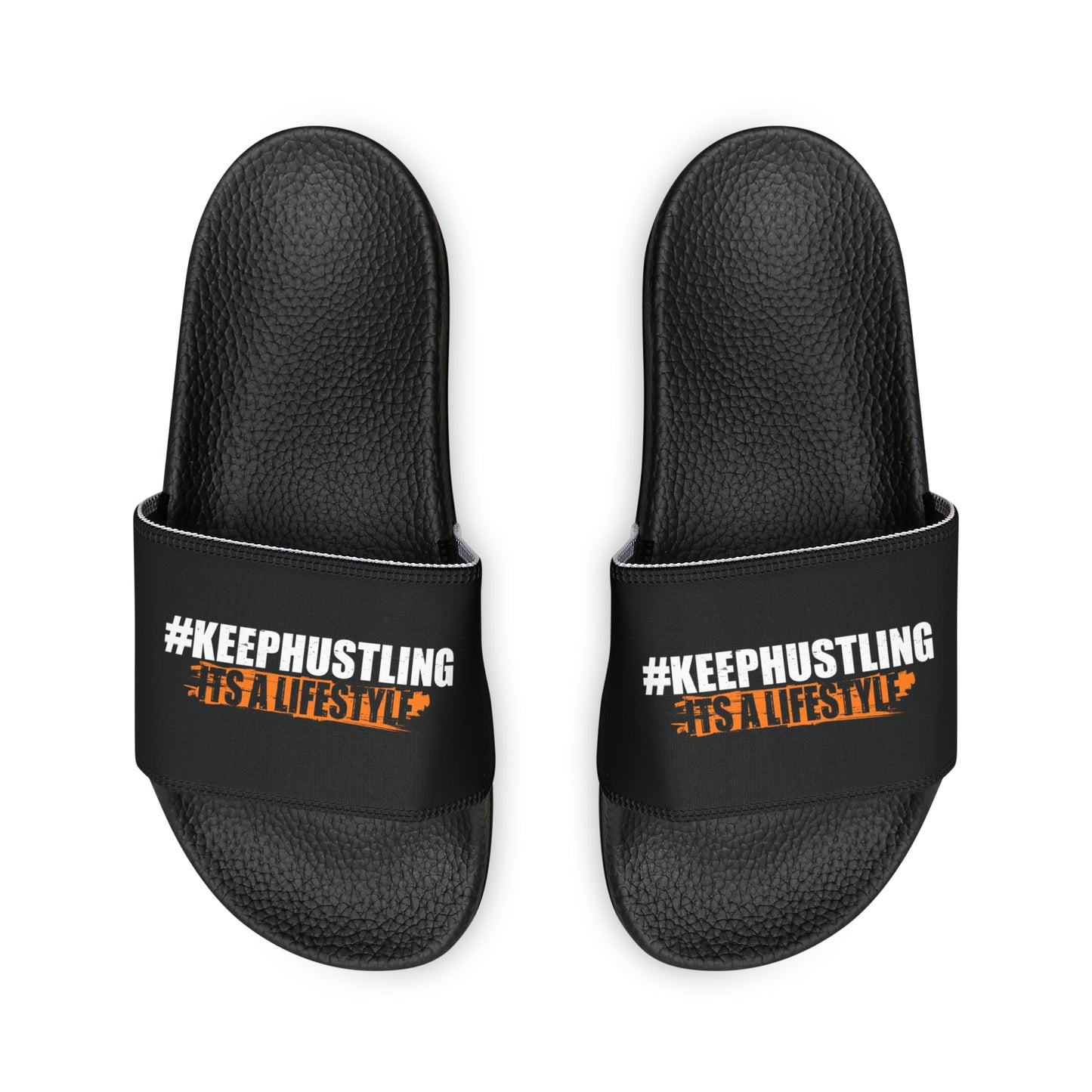 #KEEPHUSTLING FOOTWEAR - Slide Sandals (IT'S A LIFESTYLE)