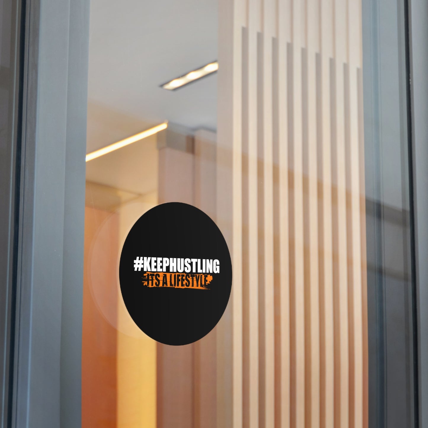 #KEEPHUSTLING - STICKER (IT'S A LIFESTYLE)