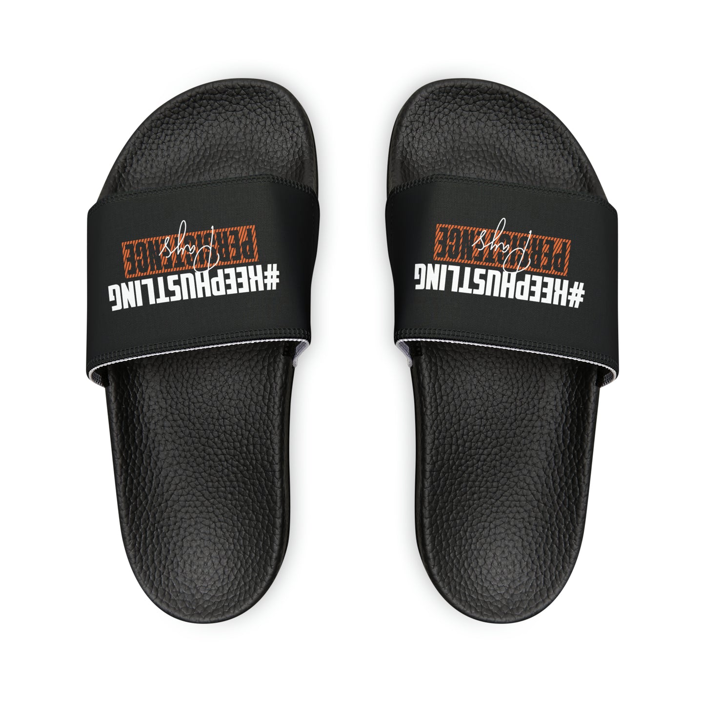 #KEEPHUSTLING KIDS FOOTWEAR - SLIDE SANDALS (PERSISTENCE PAYS)