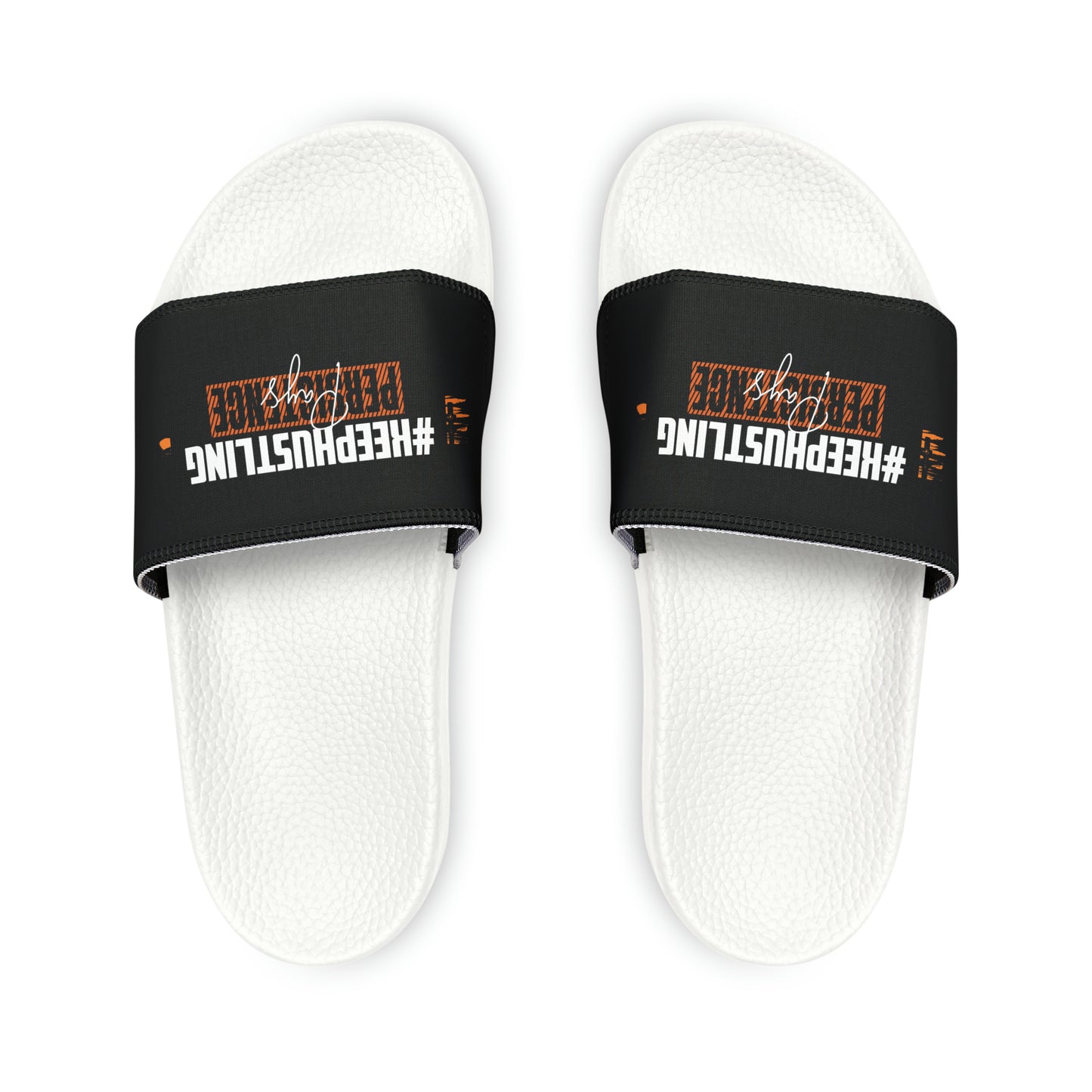 #KEEPHUSTLING FOOTWEAR - Slide Sandals (PERSISTENCE PAYS)