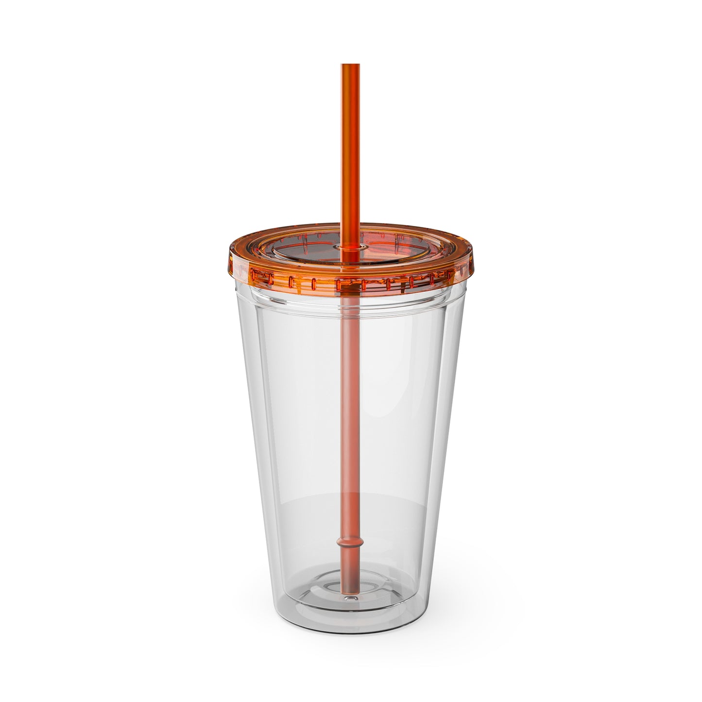 #KEEPHUSTLING -Tumbler with Straw, 16oz (DREAMS IN ACTION)