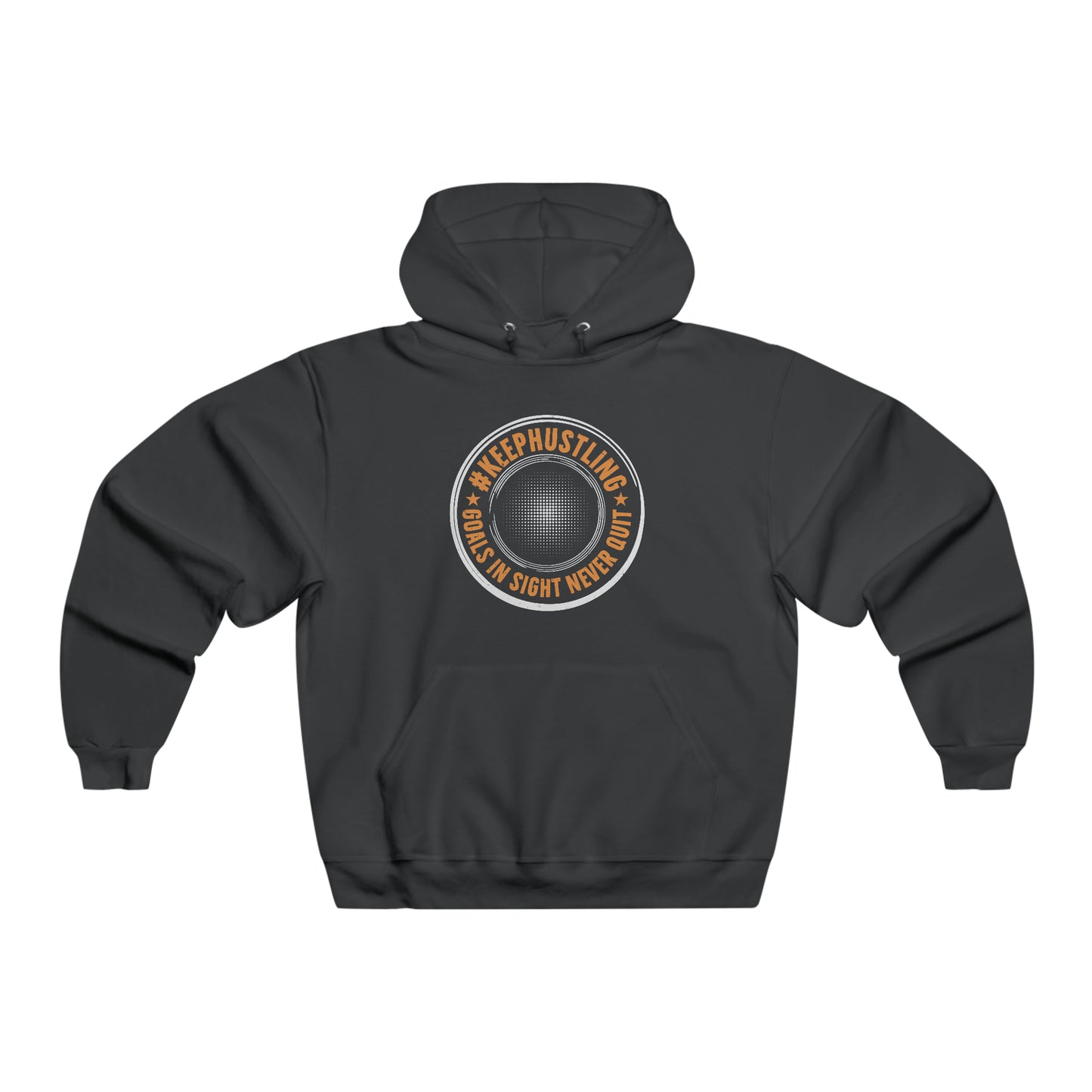 #KEEPHUSTLING - HOODIE (GOALS IN SIGHT NEVER QUIT)