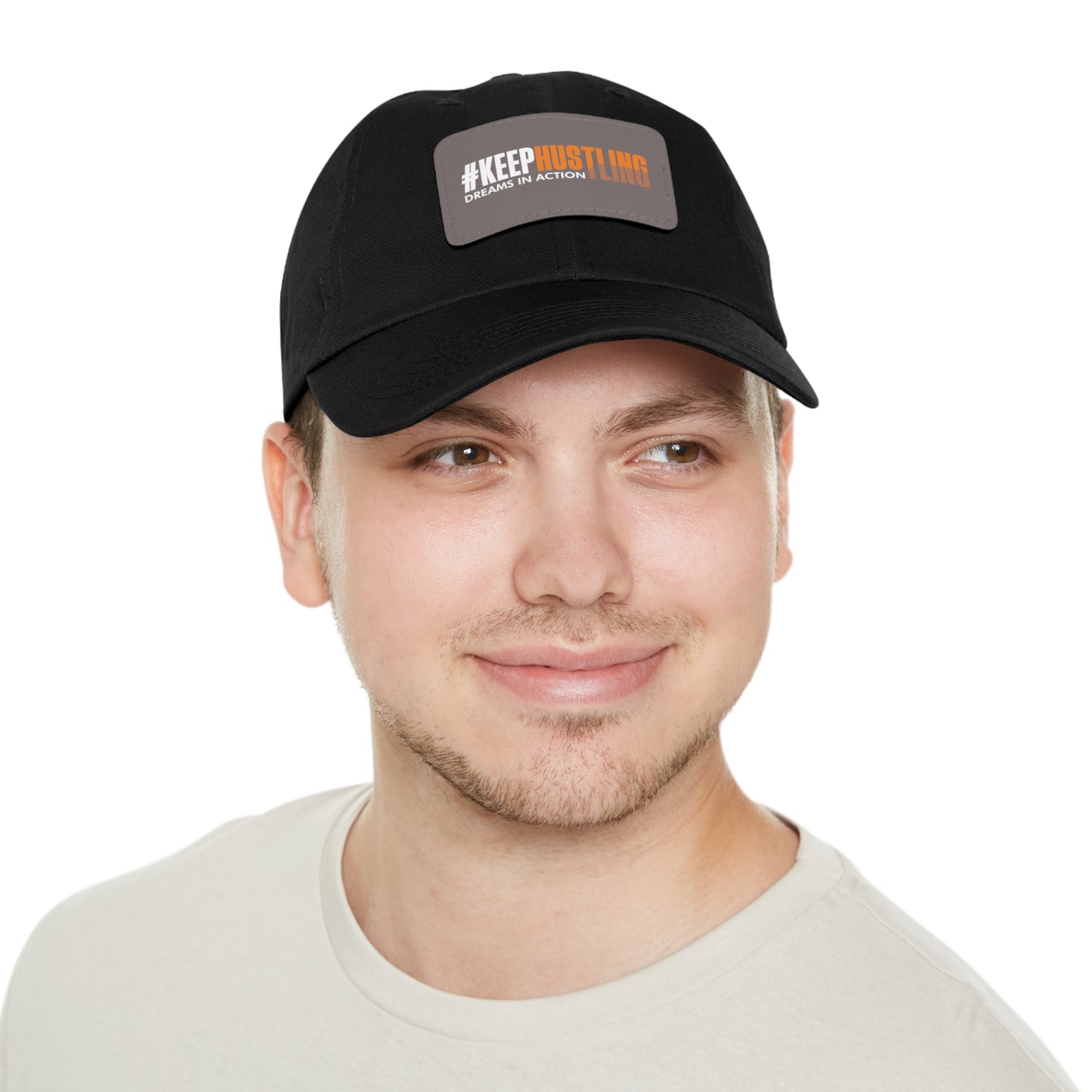 #KEEPHUSTLING - BASEBALL CAP (DREAMS IN ACTION)