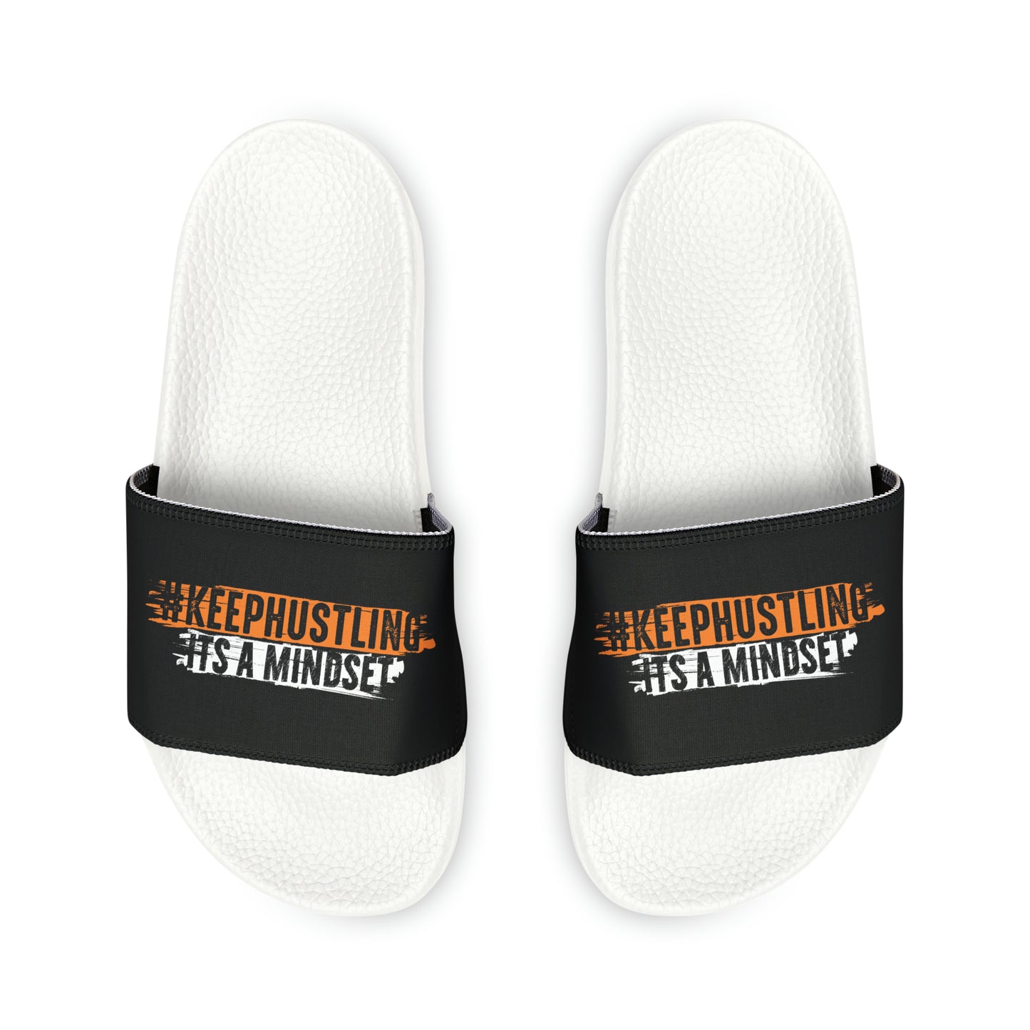 #KEEPHUSTLING KIDS FOOTWEAR - SLIDE SANDALS (IT'S A MINDSET)