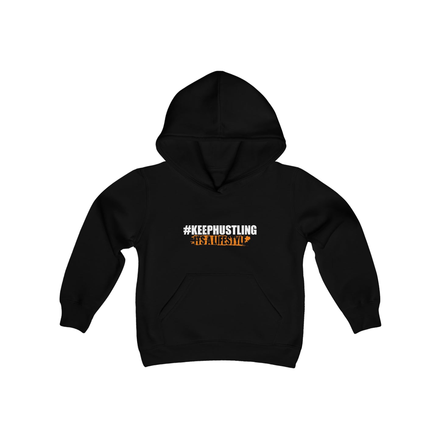 #KEEPHUSTLING KIDS - HOODIE (IT'S A LIFESTYLE)