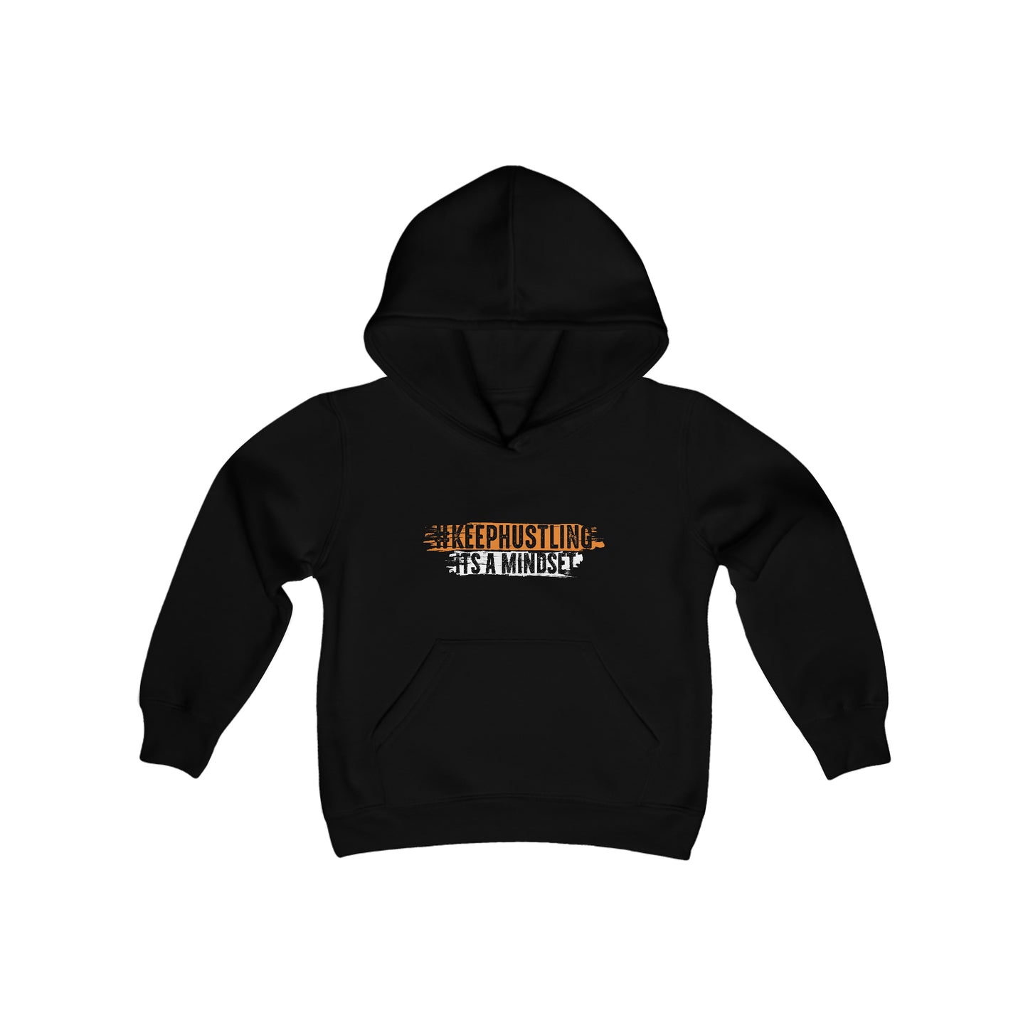 #KEEPHUSTLING KIDS - HOODIE (IT'S A MINDSET)