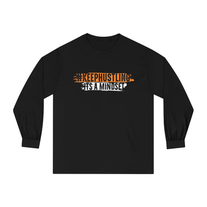 #KEEPHUSTLING - LONG SLEEVE TSHIRT (IT'S A MINDSET)