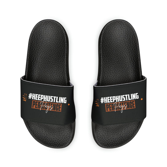 #KEEPHUSTLING FOOTWEAR - Slide Sandals (PERSISTENCE PAYS)