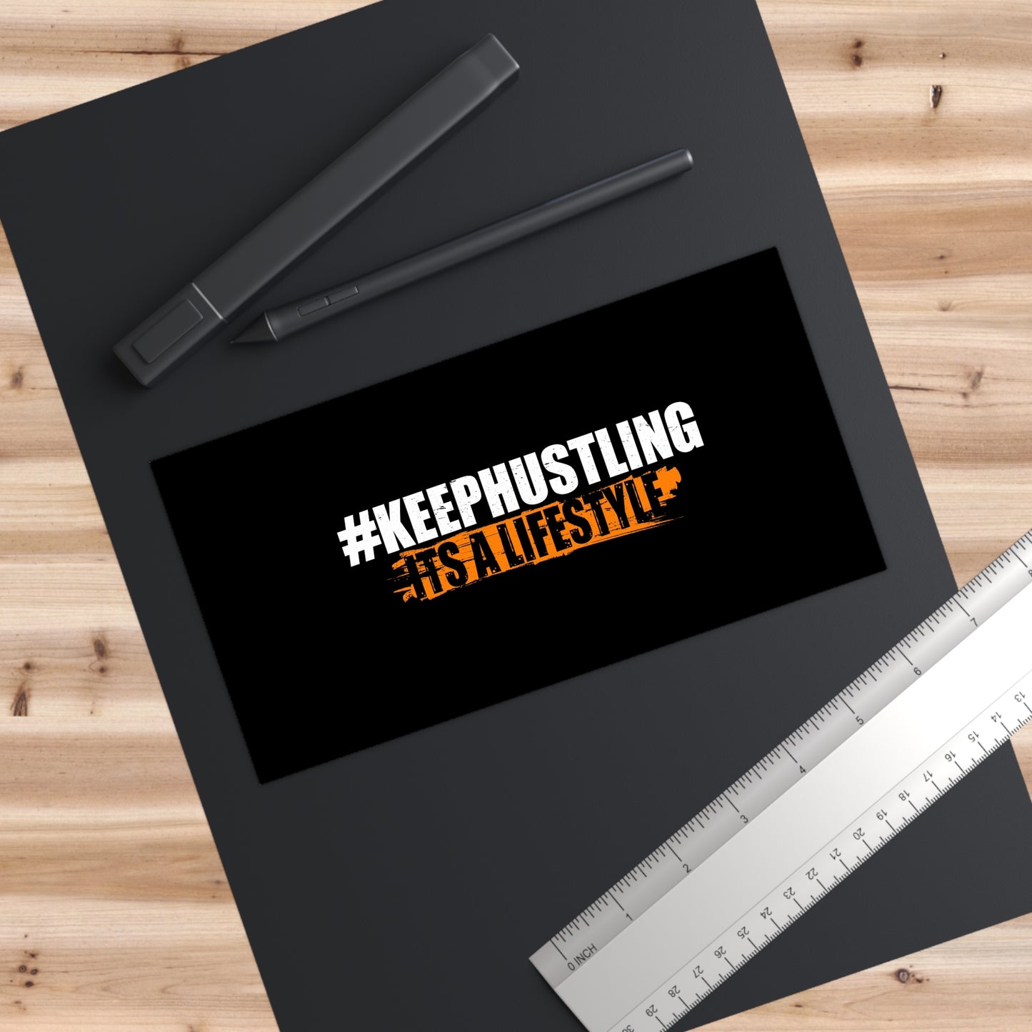 #KEEPHUSTLING - Bumper Stickers (It's A Lifestyle)